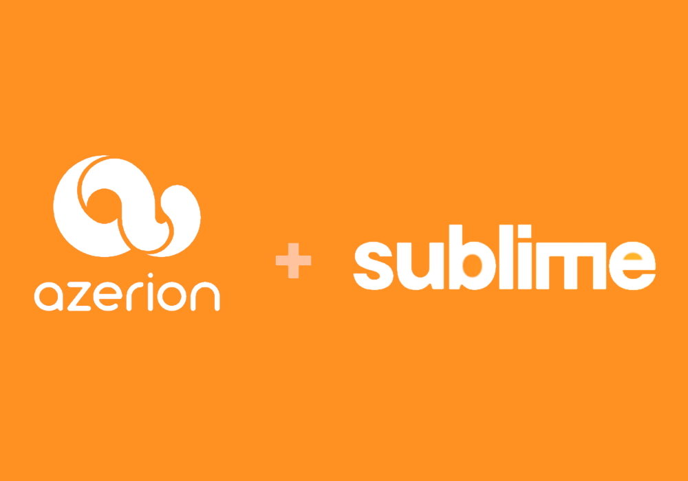 Azerion and Sublime logos