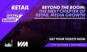 Retail Media Impact Summit banner.